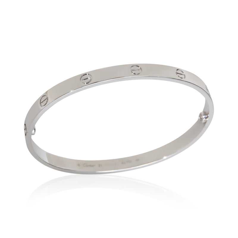 Cartier White Gold Love Bracelet 18k