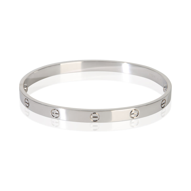 Cartier White Gold Love Bracelet 18k
