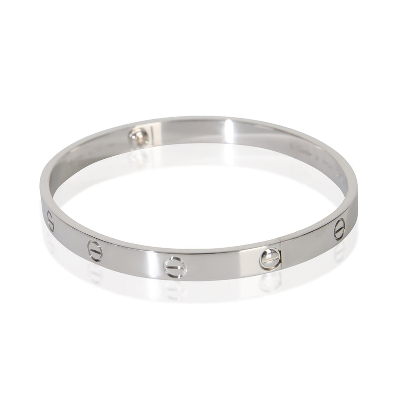 Cartier White Gold Love Bracelet 18k