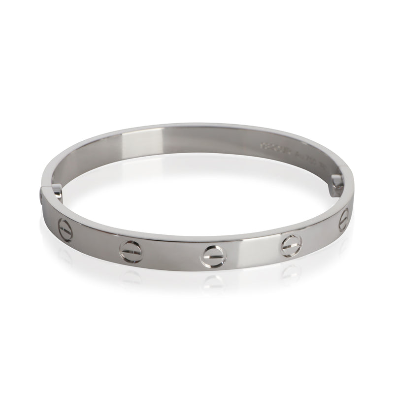 Cartier White Gold Love Bracelet 18k