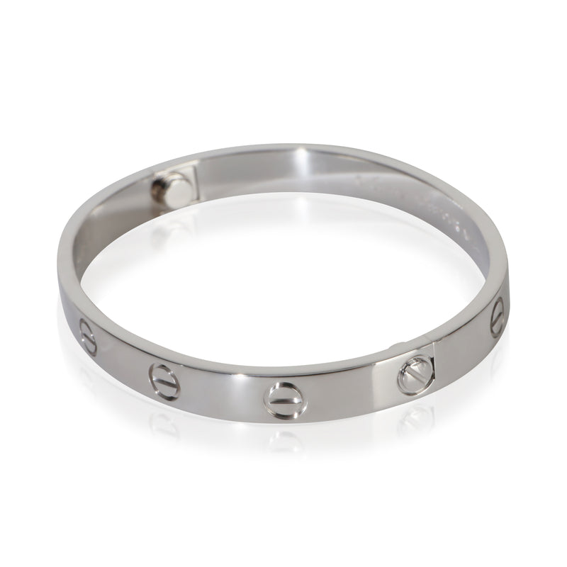 Cartier White Gold Love Bracelet 18k