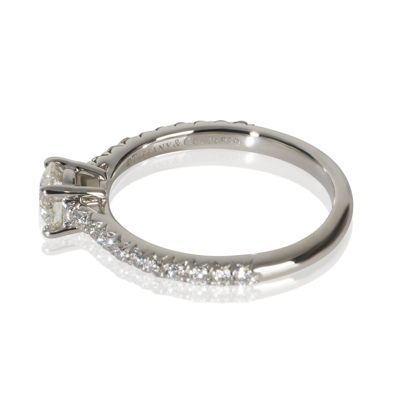 Tiffany & Co. 0.38 Ct Round Brilliant Diamond Novo Engagement Ring 950