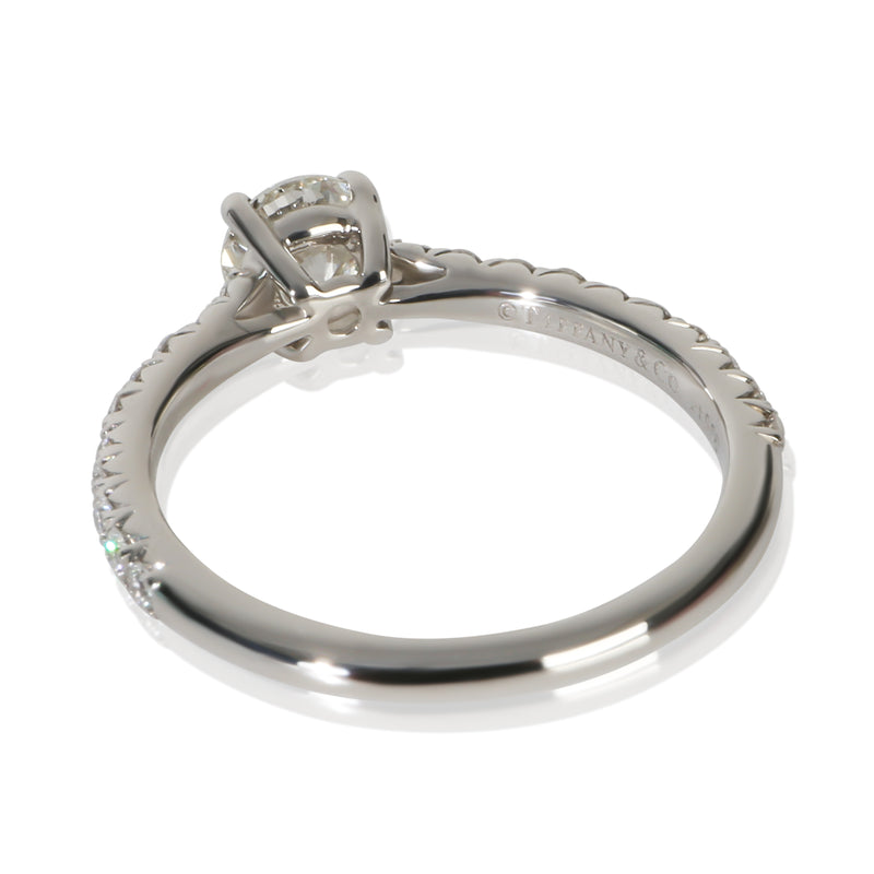 Tiffany & Co. 0.38 Ct Round Brilliant Diamond Novo Engagement Ring 950