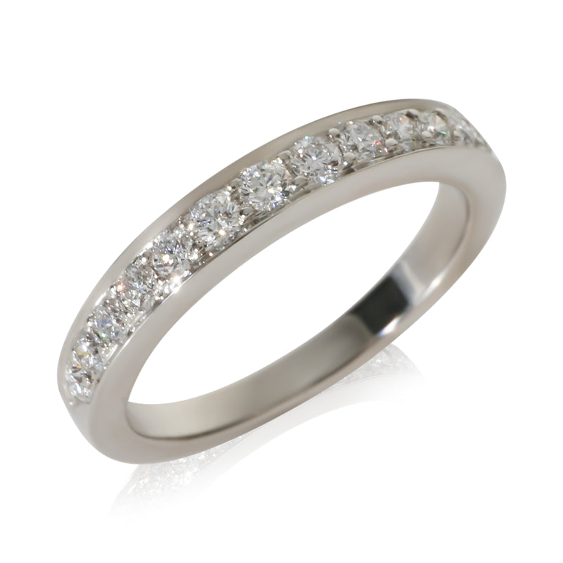 Tiffany & Co. Platinum Diamond Band 950