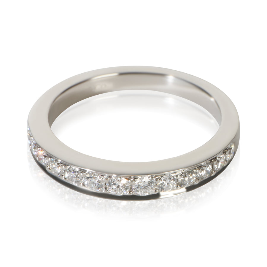 Tiffany & Co. Platinum Diamond Band 950