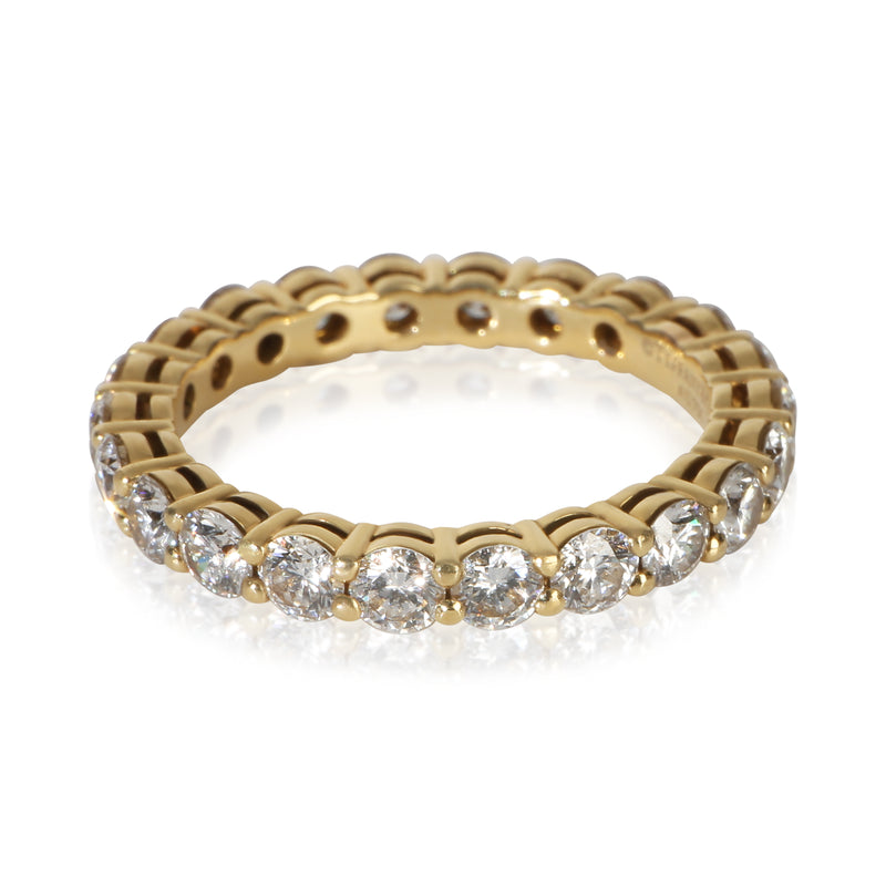 Tiffany & Co. Yellow Gold Diamond Forever Eternity Band 18k