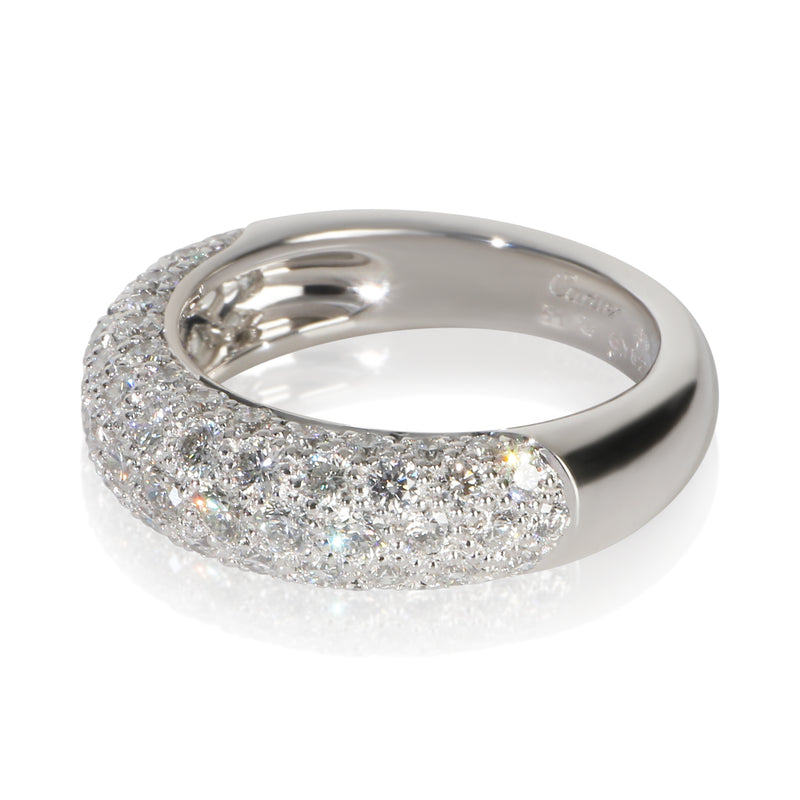 Cartier White Gold Diamond Mimi Star Ring 18k