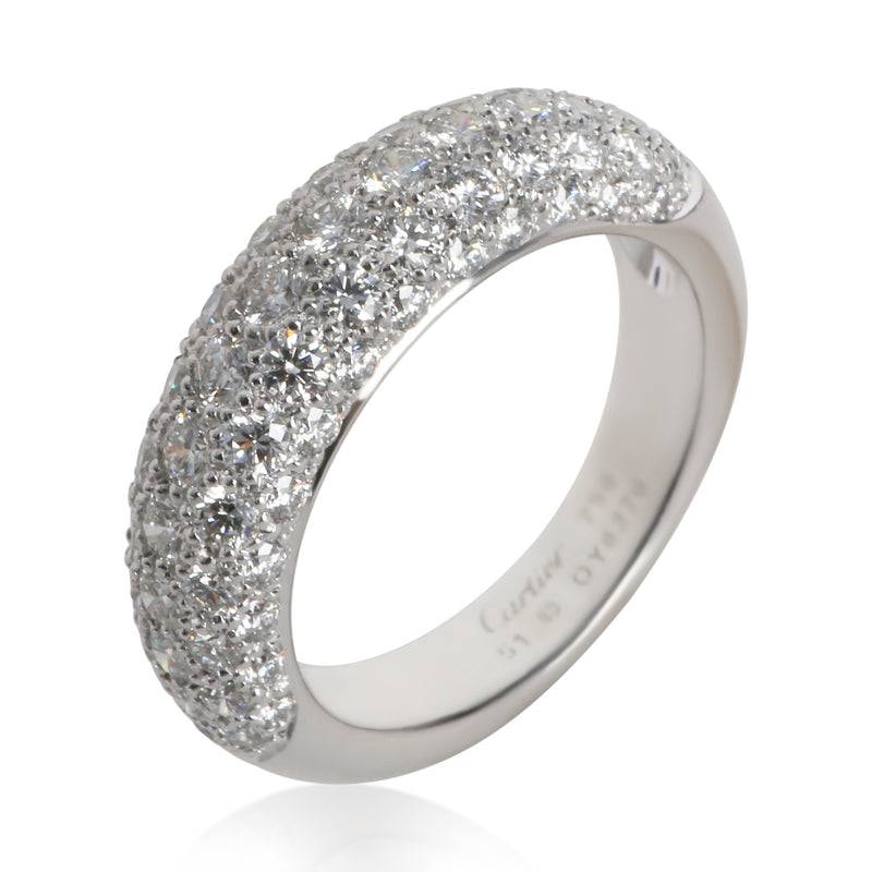 Cartier White Gold Diamond Mimi Star Ring 18k