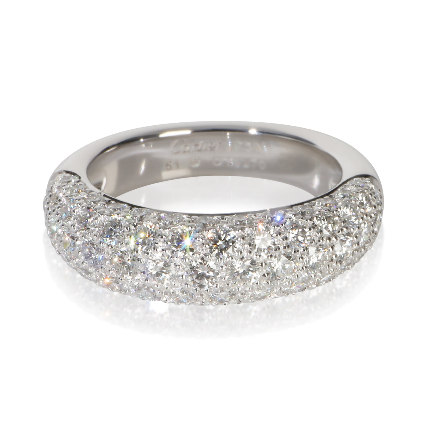Cartier White Gold Diamond Mimi Star Ring 18k