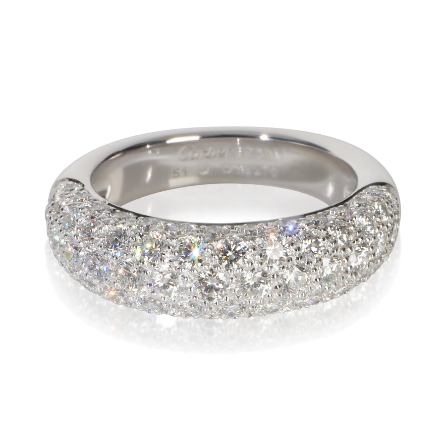 Cartier White Gold Diamond Mimi Star Ring 18k