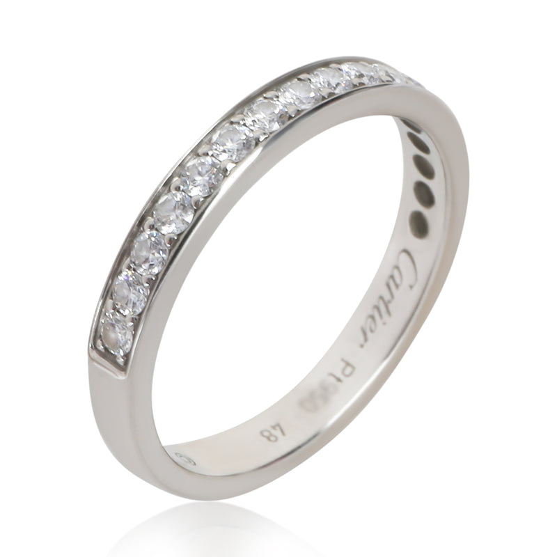 Cartier Platinum Diamond 1895 Band 950