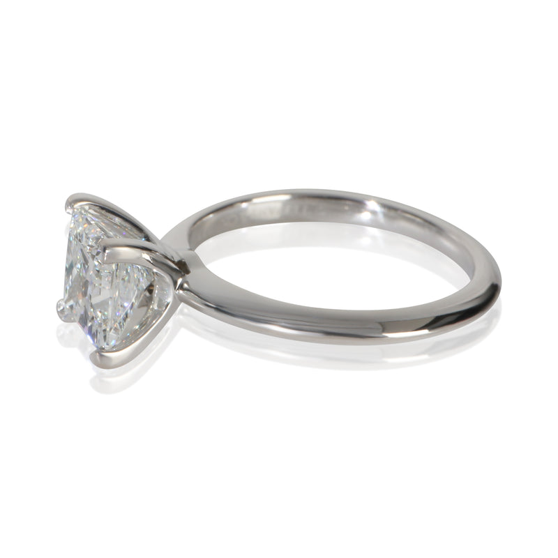 Tiffany & Co. 1.56 Ct Princess Diamond Engagement Ring 950