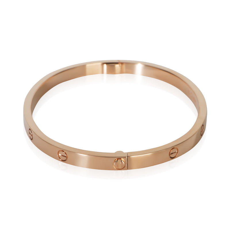 Cartier Rose Gold Small Model Love Bracelet 18k