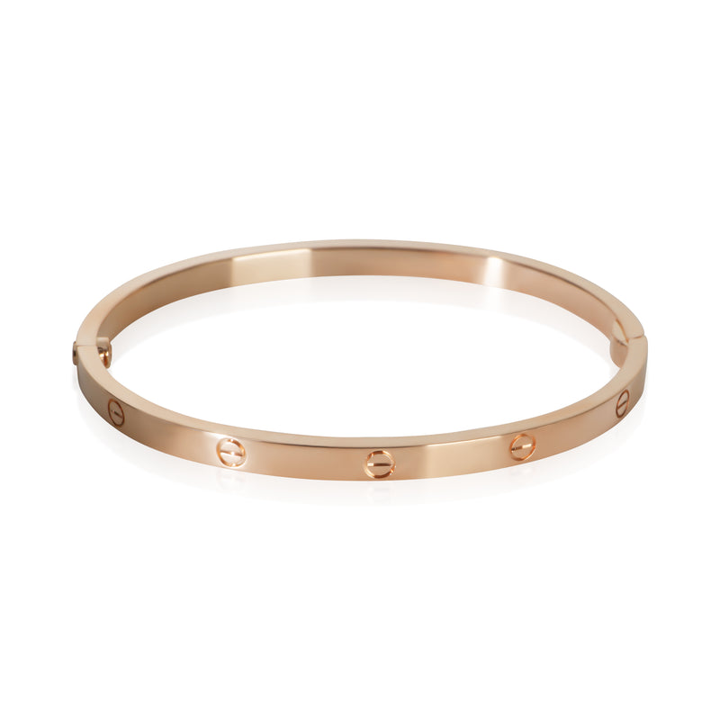 Cartier Rose Gold Small Model Love Bracelet 18k