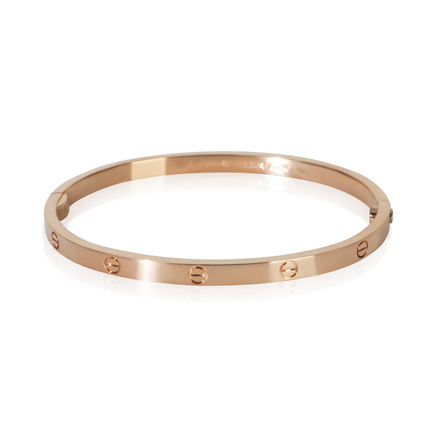Cartier Rose Gold Small Model Love Bracelet 18k