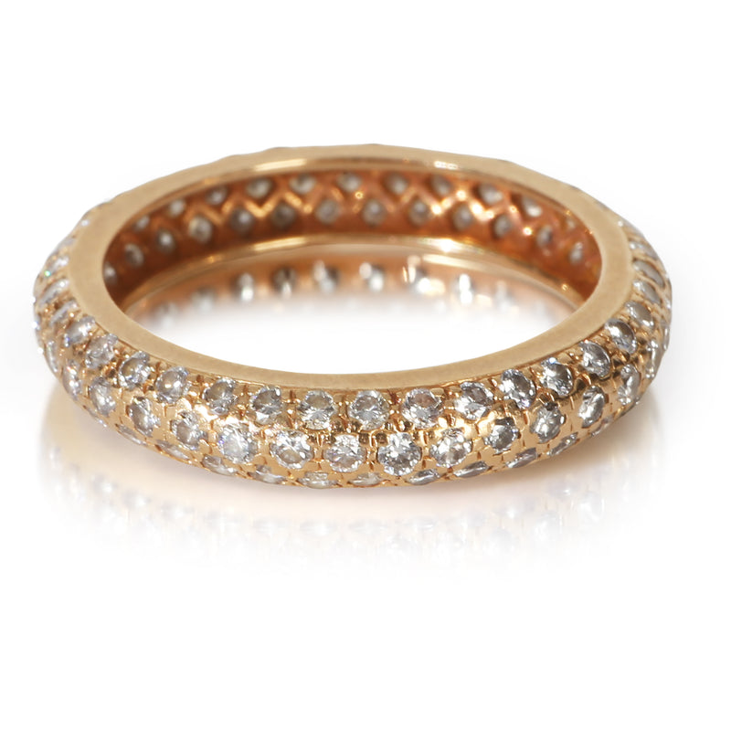 Cartier Rose Gold Diamond 150th Anniversary Band 18k