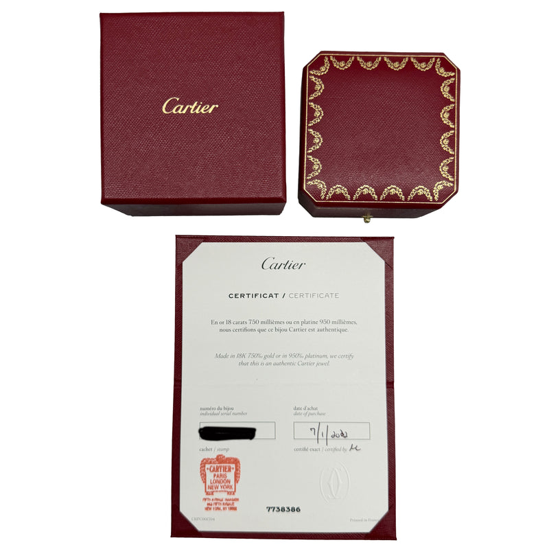 Cartier Yellow Gold Medium Clash De Ring 18k