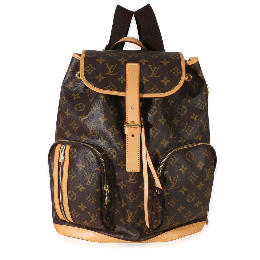 Louis Vuitton Monogram Canvas Bosphore Backpack Brown Handbag