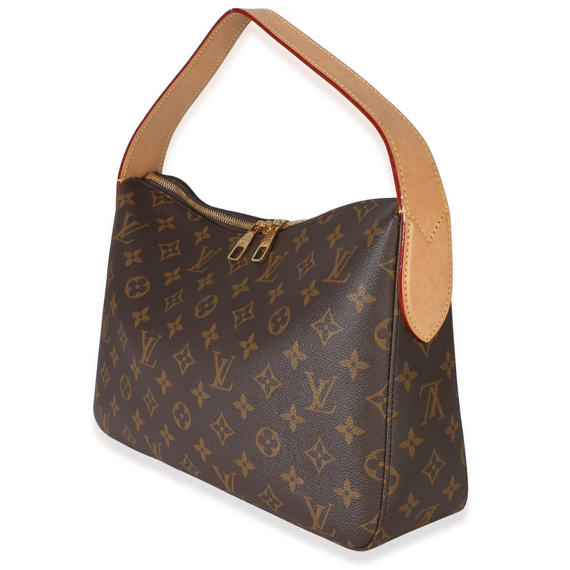 Louis Vuitton Monogram Canvas Slouchy Pm Brown Handbag