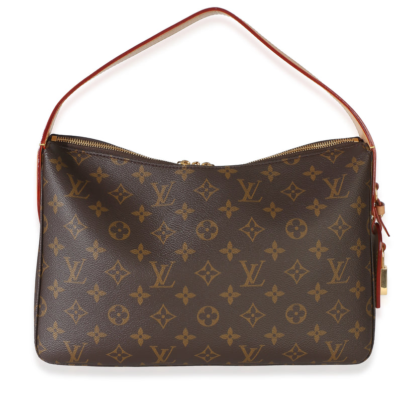 Louis Vuitton Monogram Canvas Slouchy Pm Brown Handbag