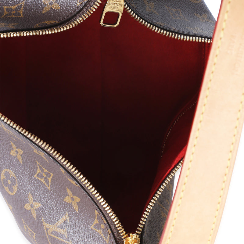 Louis Vuitton Monogram Canvas Slouchy Pm Brown Handbag