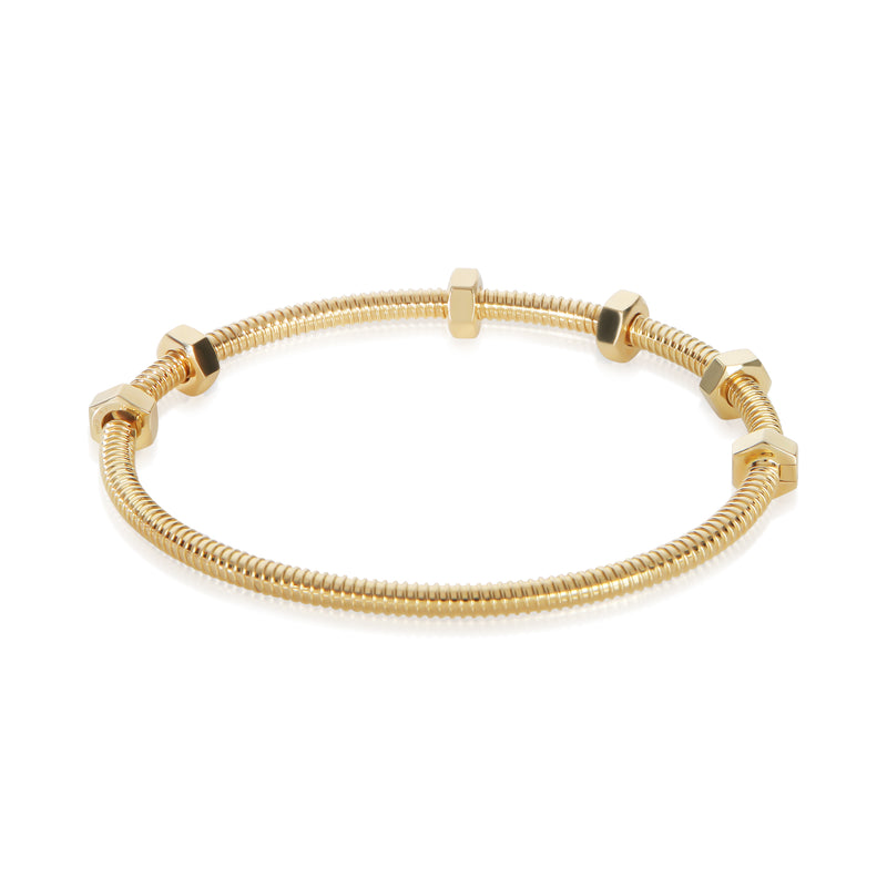 Cartier Yellow Gold Ecrou Bracelet 18k