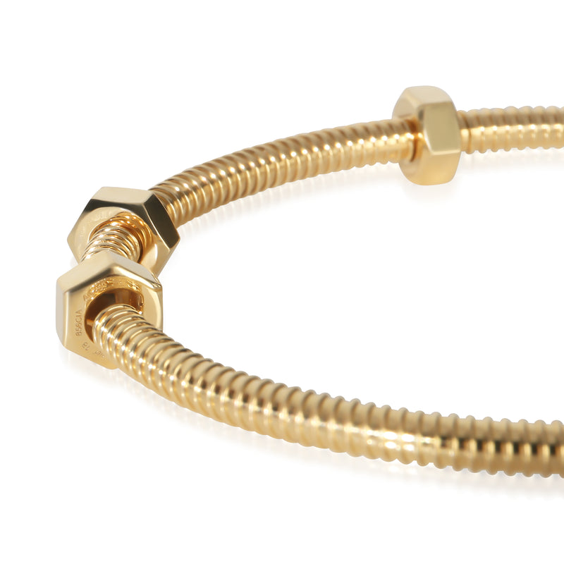 Cartier Yellow Gold Ecrou Bracelet 18k
