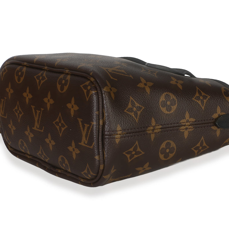 Louis Vuitton Black Monogram Canvas Neverfull Bandouliere Inside Out Bb Black; Brown Handbag