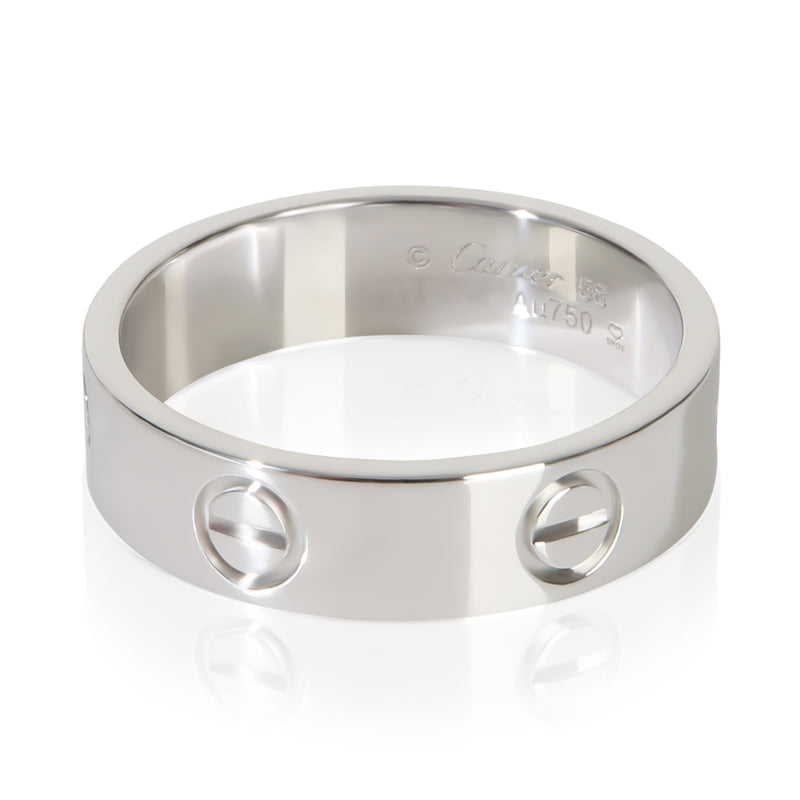 Cartier White Gold Love Ring 18k