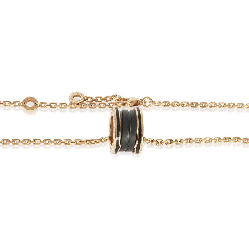 Bvlgari Rose Gold B.zero1 Necklace 18k