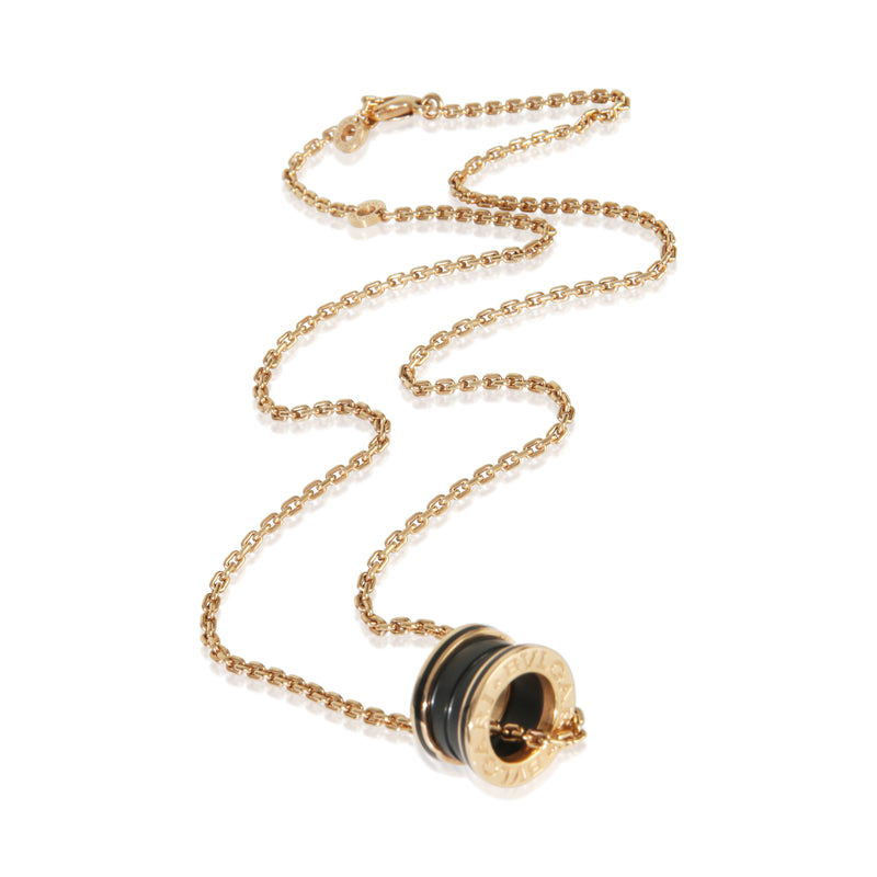 Bvlgari Rose Gold B.zero1 Necklace 18k