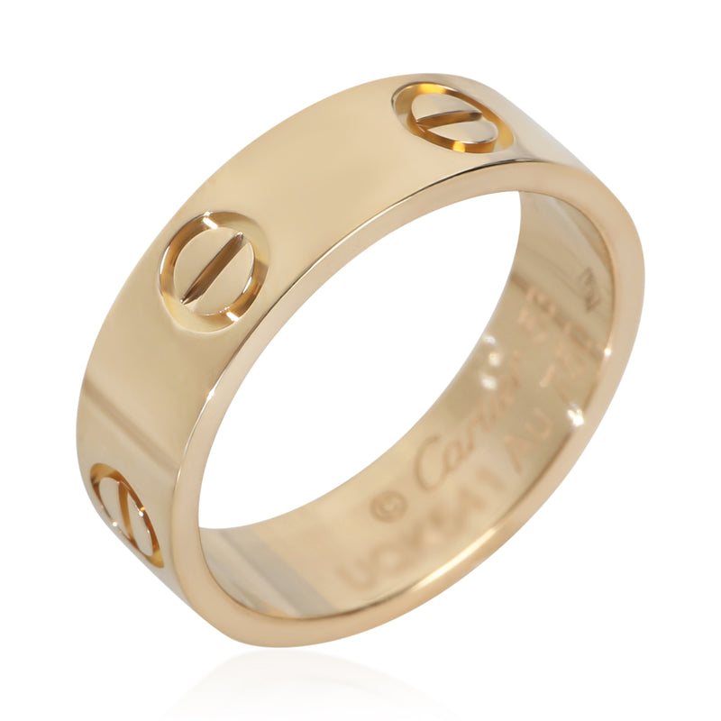 Cartier Yellow Gold Love Ring 18k