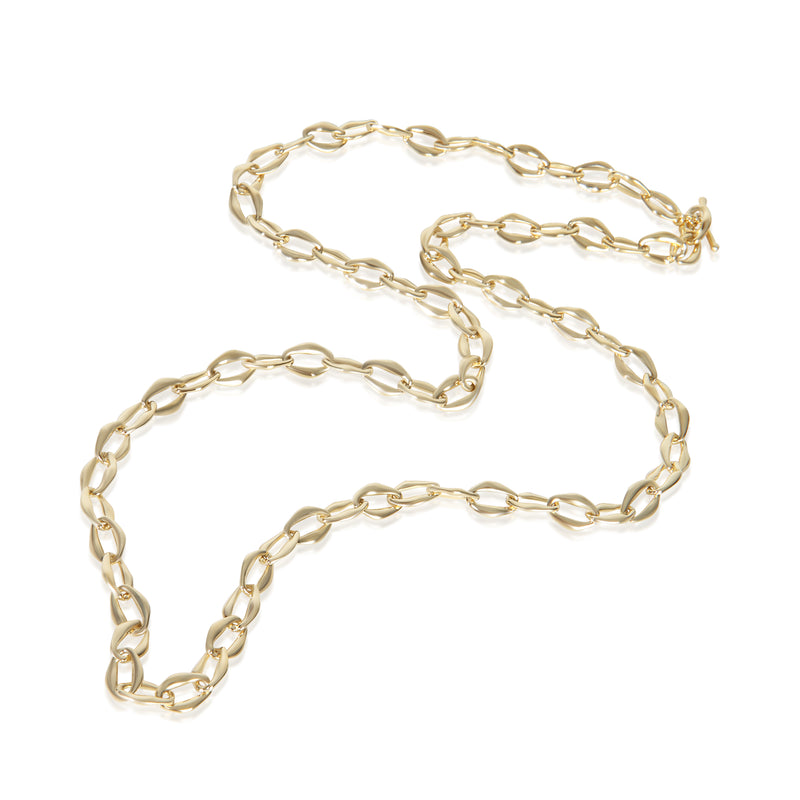 Tiffany & Co. Yellow Gold Elsa Peretti Aegean Necklace 18k