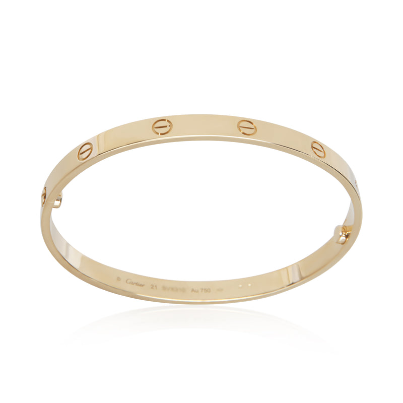 Cartier Yellow Gold Love Bracelet 18k