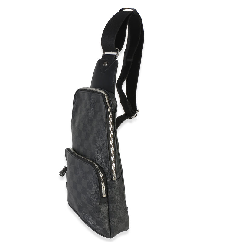 Louis Vuitton Damier Graphite Canvas Avenue Slingbag Black Handbag