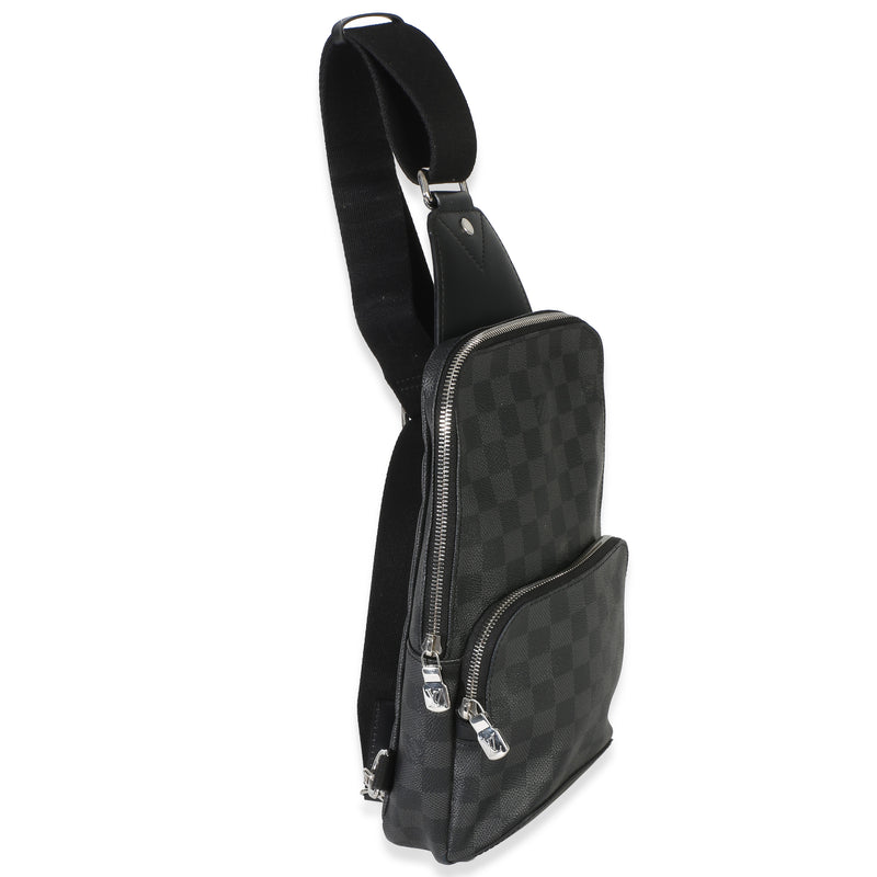 Louis Vuitton Damier Graphite Canvas Avenue Slingbag Black Handbag