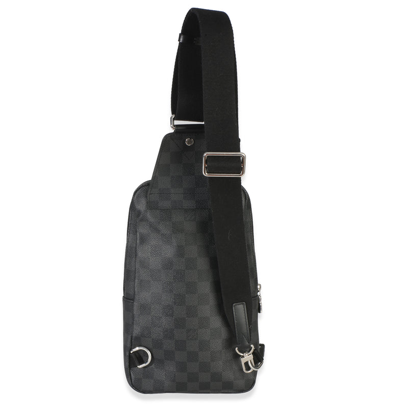 Louis Vuitton Damier Graphite Canvas Avenue Slingbag Black Handbag
