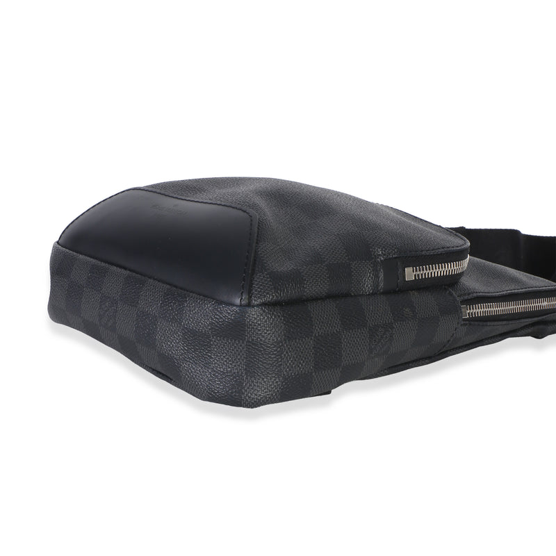 Louis Vuitton Damier Graphite Canvas Avenue Slingbag Black Handbag