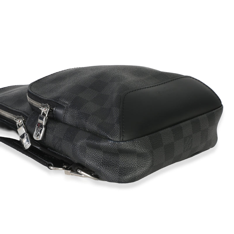 Louis Vuitton Damier Graphite Canvas Avenue Slingbag Black Handbag
