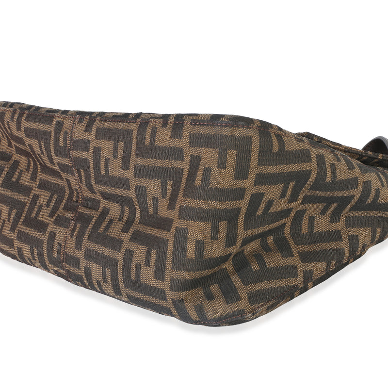 Fendi Brown Zucca Canvas Mama Baguette Bag Handbag