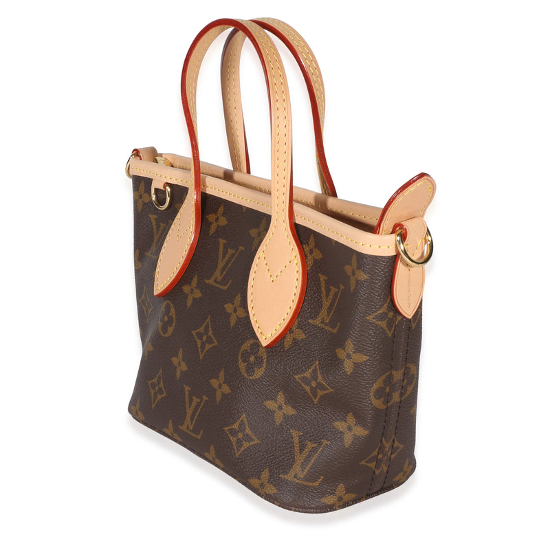Louis Vuitton Monogram Canvas Neverfull Bb Brown Coated Handbag