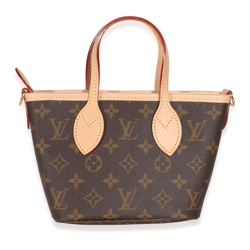 Louis Vuitton Monogram Canvas Neverfull Bb Brown Coated Handbag