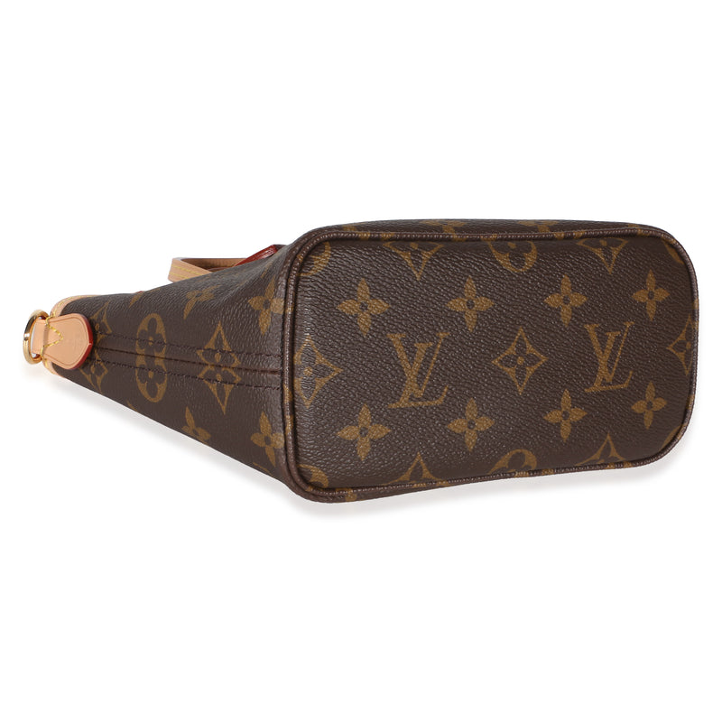 Louis Vuitton Monogram Canvas Neverfull Bb Brown Coated Handbag