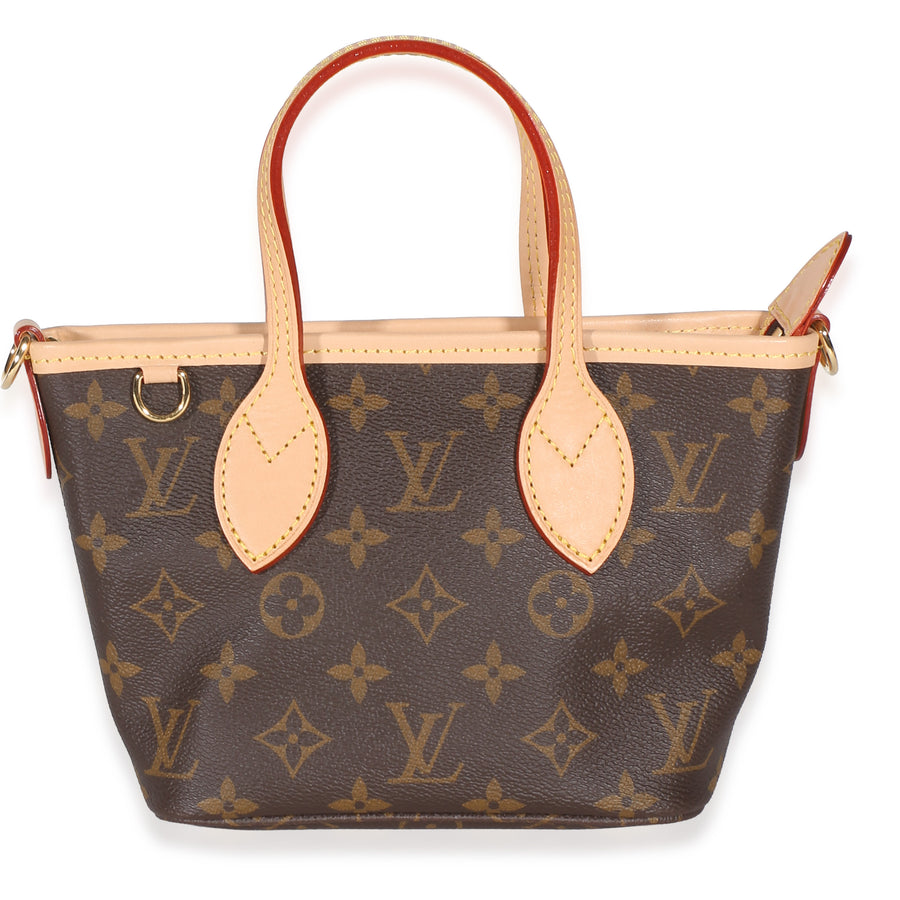 Louis Vuitton Monogram Canvas Neverfull Bb Brown Coated Handbag