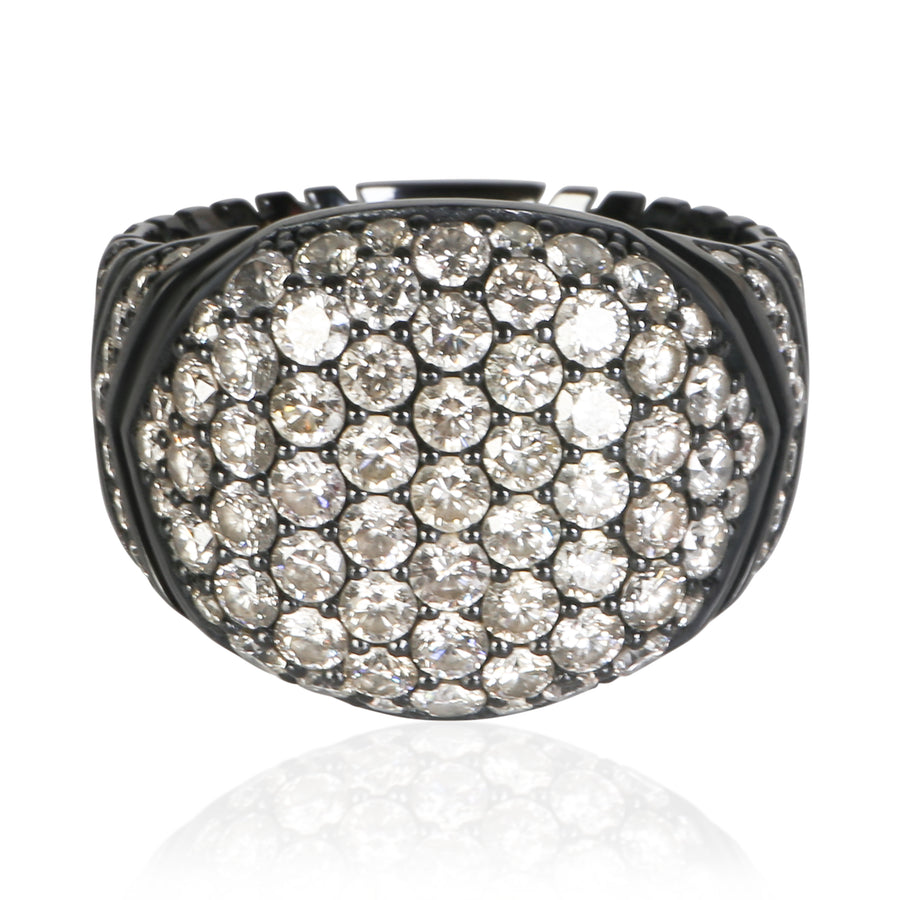 David Yurman Diamond Chevron Signet Ring Rings