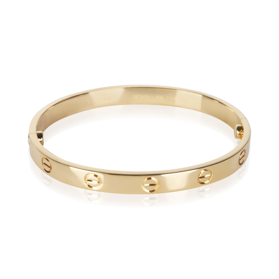Cartier Yellow Gold Love Bracelet 18k Bracelets