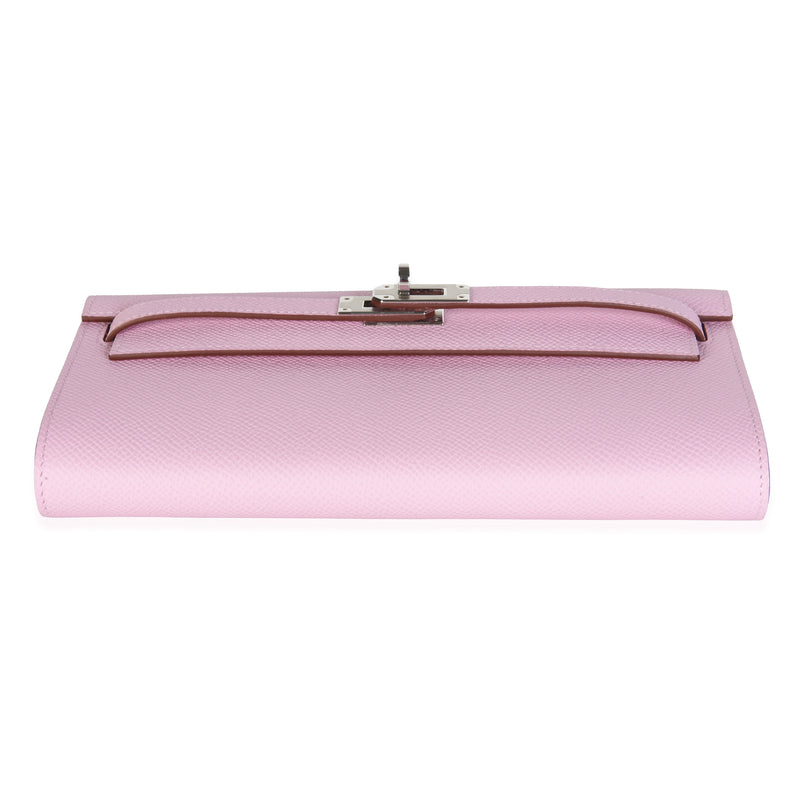 Hermès Mauve Sylvestre Epsom Kelly To Go Phw Pink Leather Bag